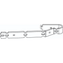 Forest drapery hardware Extension 6/master carrier"