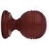 Forest drapery hardware Finial ringed ball hz 2"