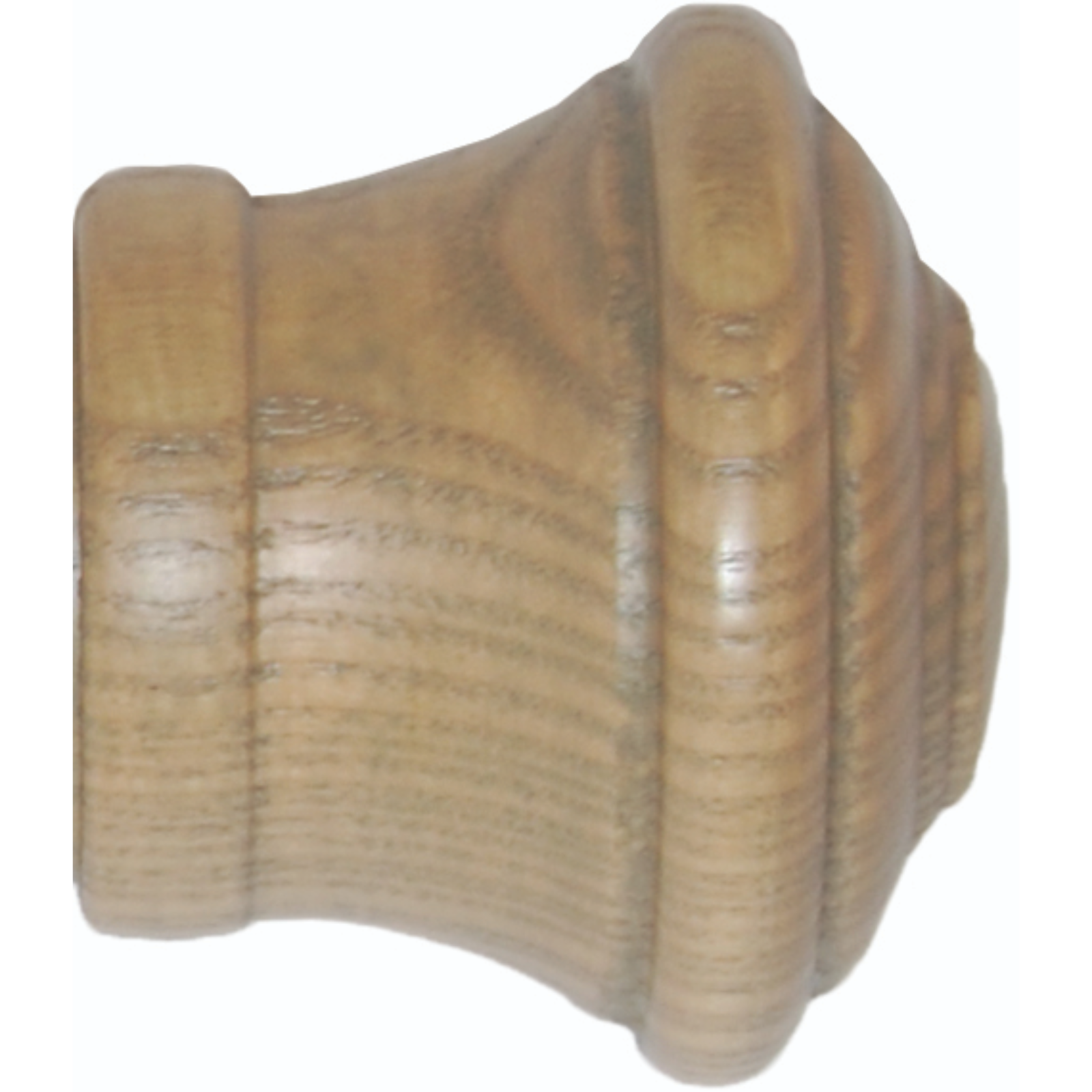 Forest drapery hardware Granada finial 45mm weathered oak