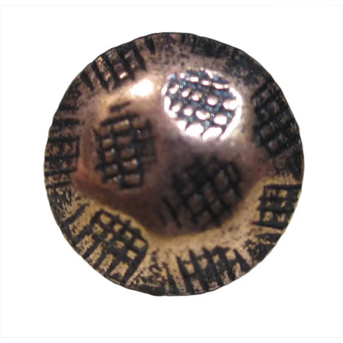 Hammered Copper Ren. Round Upholstery Nail Head