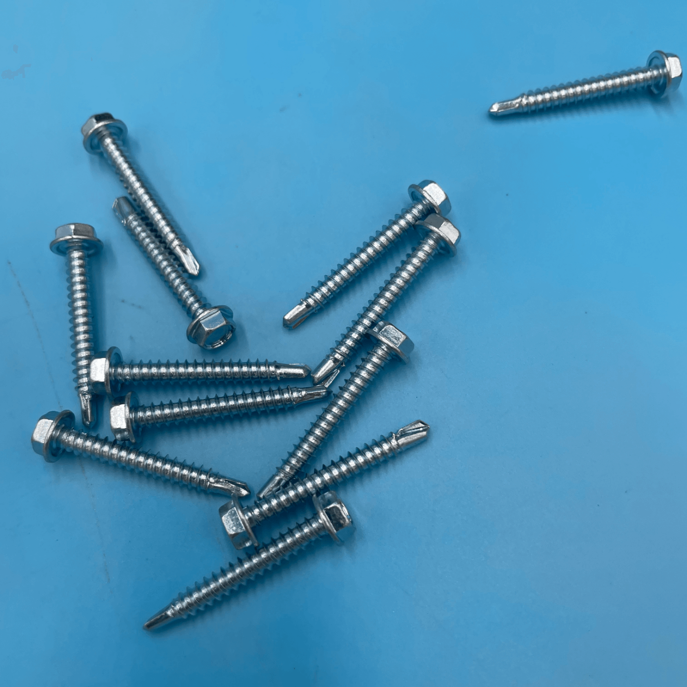 Hex Head Self Drilling Screws - Various Sizes 100/box