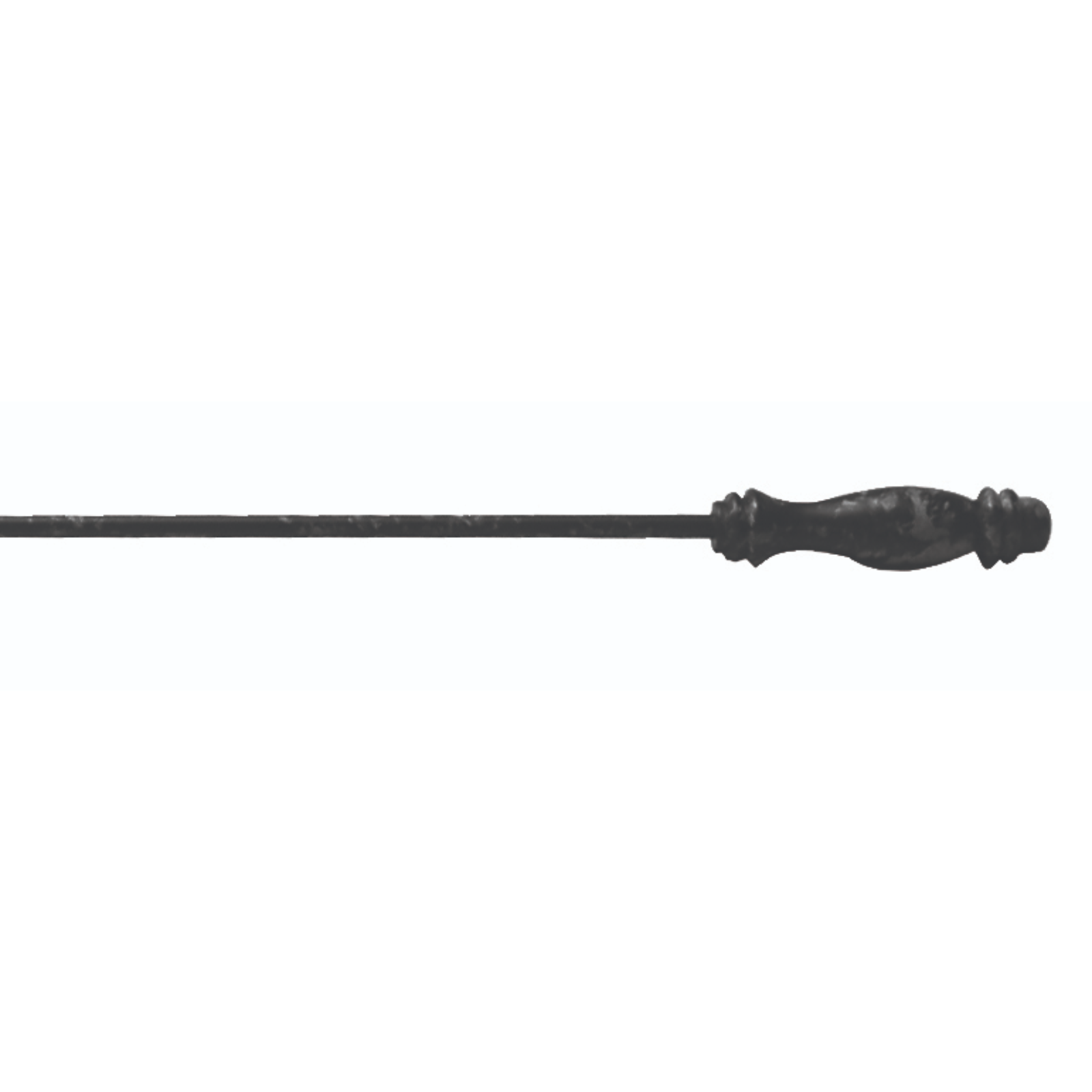 Forest drapery hardware Iron control wand b/s 40"