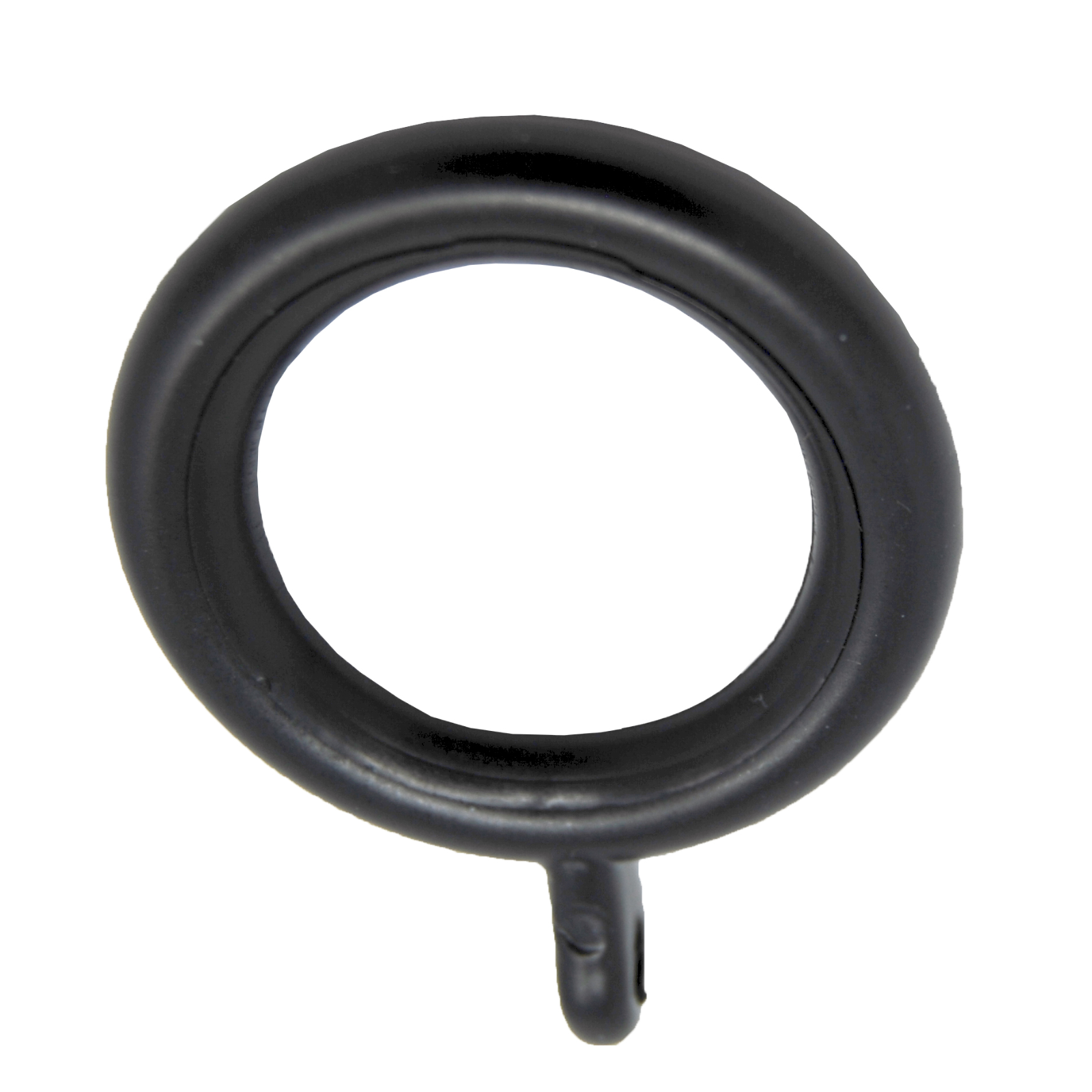 Forest drapery hardware Iron ring smooth 20mm-black