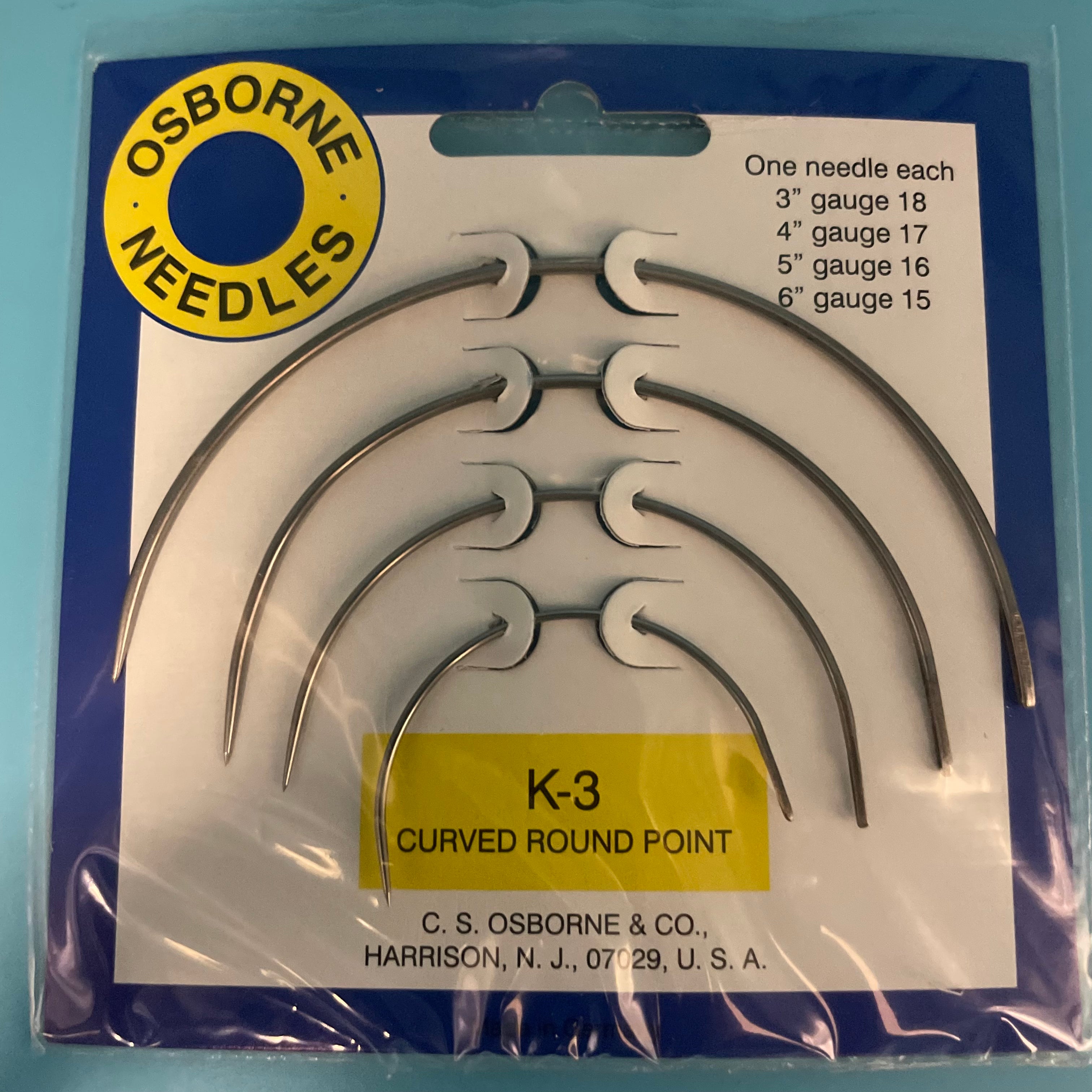 Osborne K-3 Curved Round Point Needle Kit