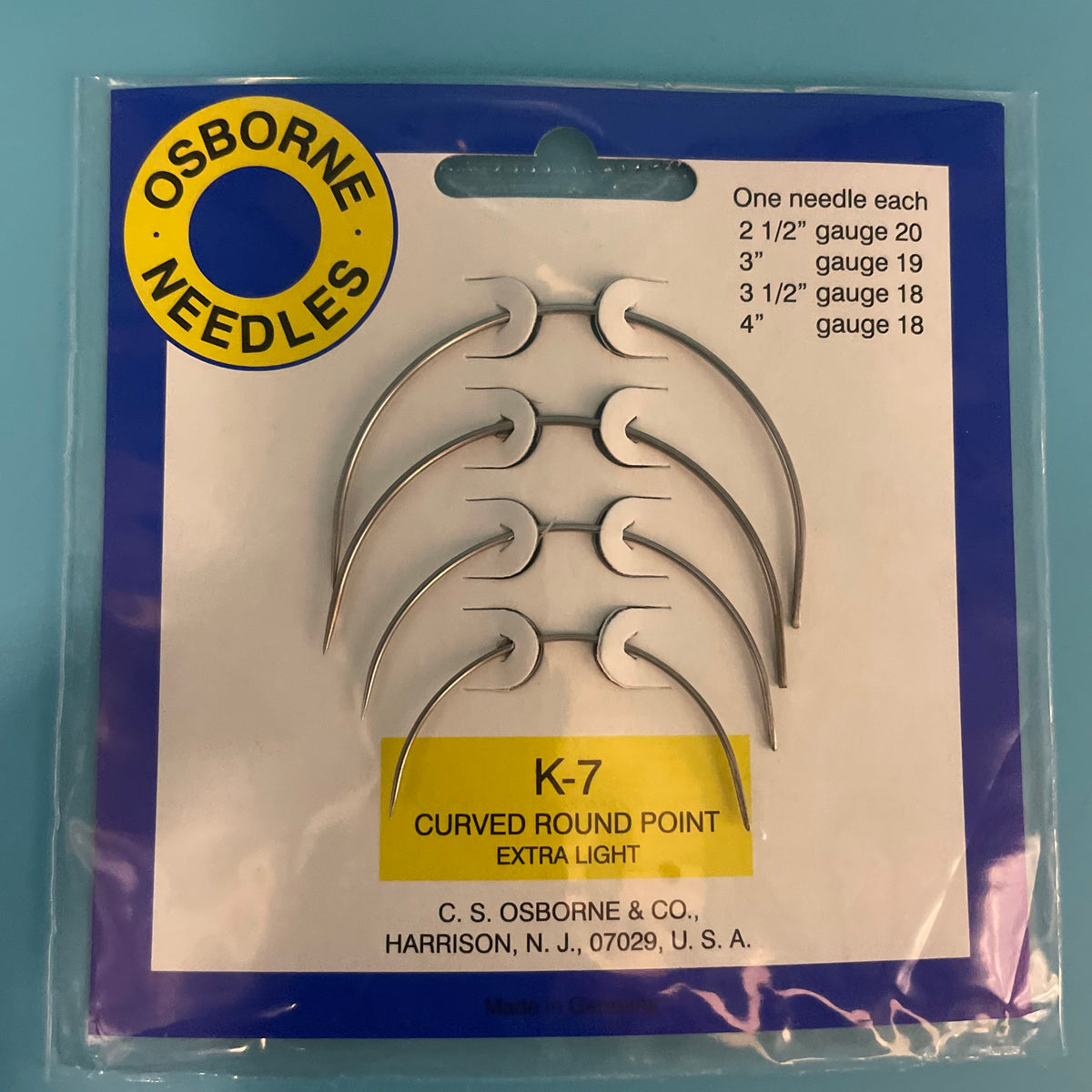 Osborne K-7 Curved Round Point Extra Light Needles