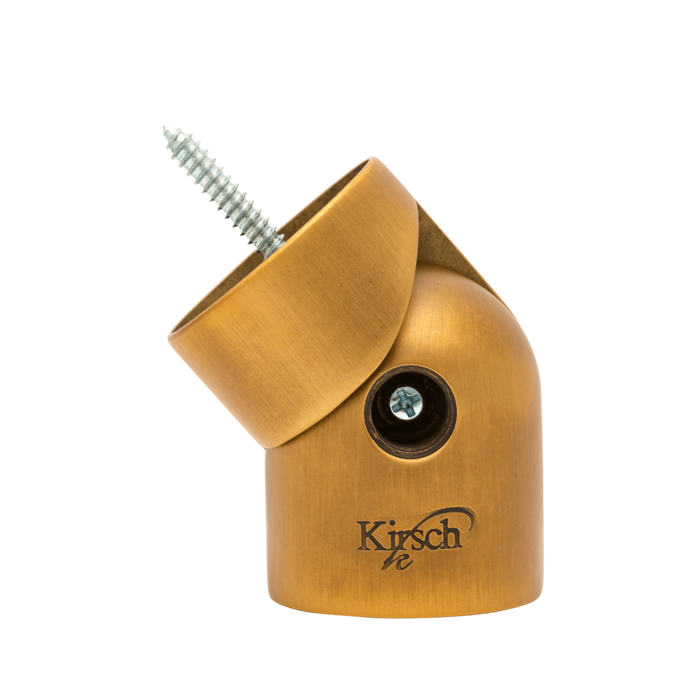 Kirsch Designer Metals Swivel Socket Gilded Bronze