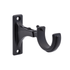 Kirsch Designer Metal 3"-4" Decorative Return Bracket Black