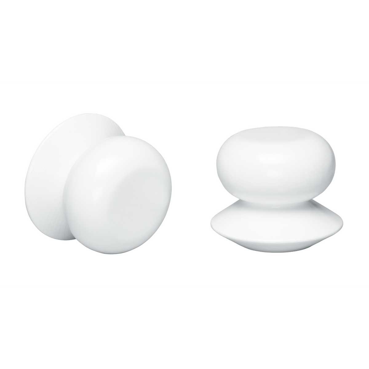 Kirsch 46814025 Wood Trends Finial Ethan White