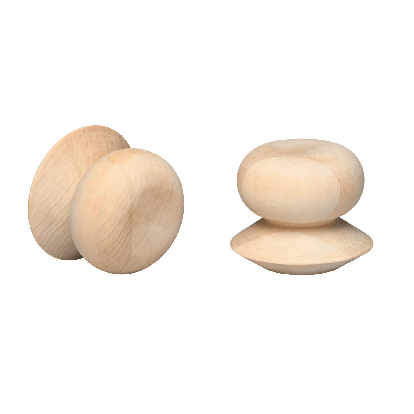 Kirsch 46814091 Wood Finial Ethan Unfinished