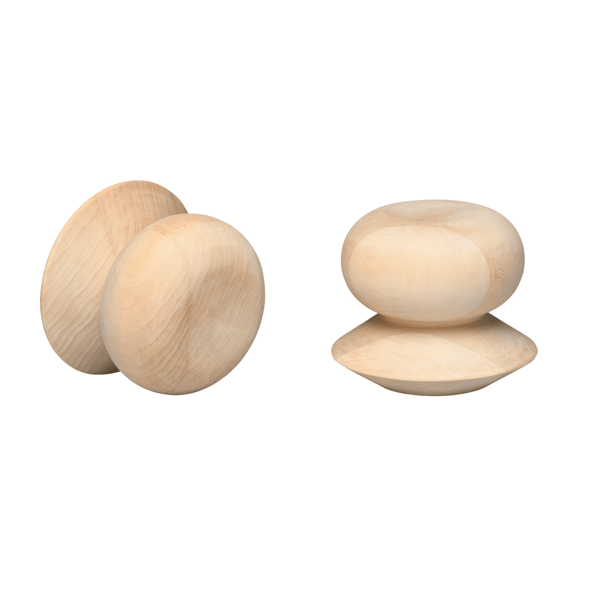 Kirsch 46814091 Wood Finial Ethan Unfinished