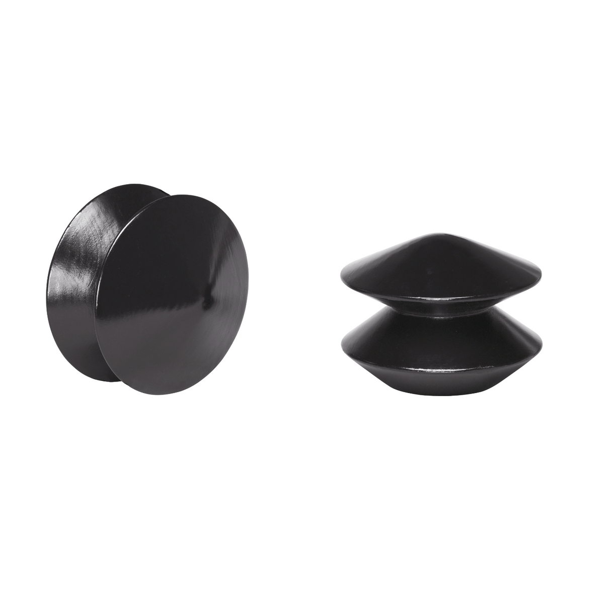 Kirsch 46816059 Wood Trends Finial Miller Black