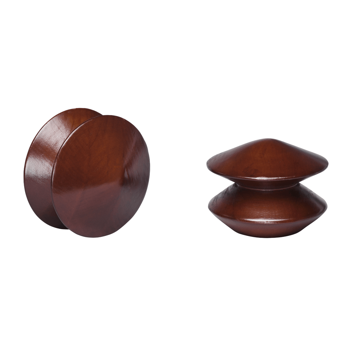 Kirsch 46816083 Wood Trends Finial Miller Mahogany brown