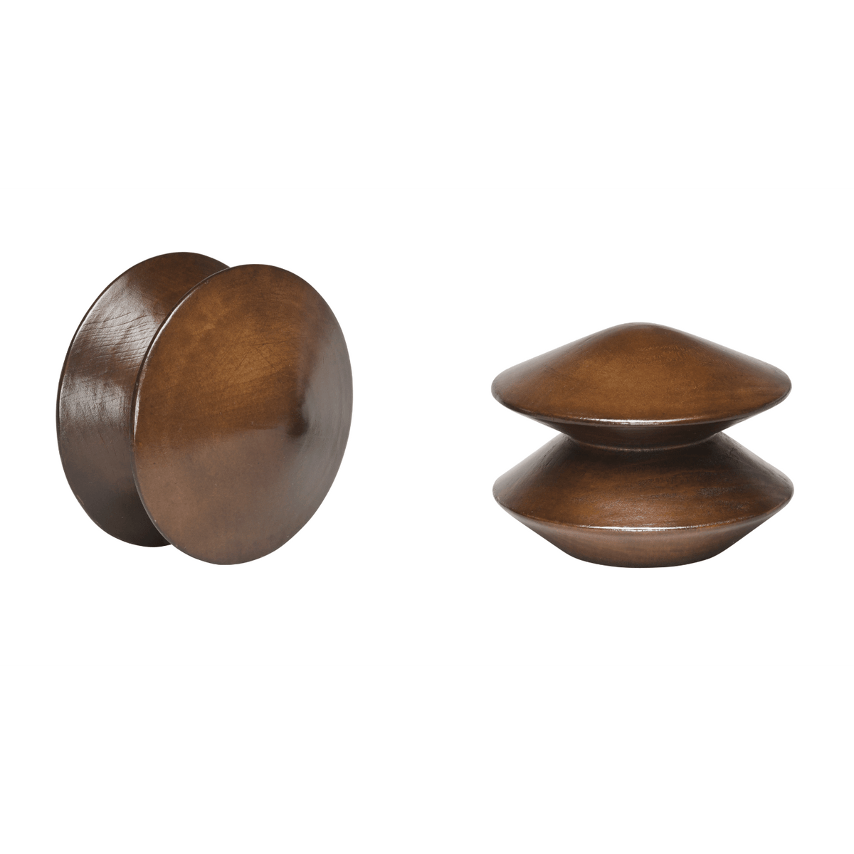 Kirsch 46816841 Wood Trends Finial Miller Coffee Brown