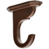 Kirsch 46850083 Wood Trends curtian Ceiling Bracket Mahogany brown