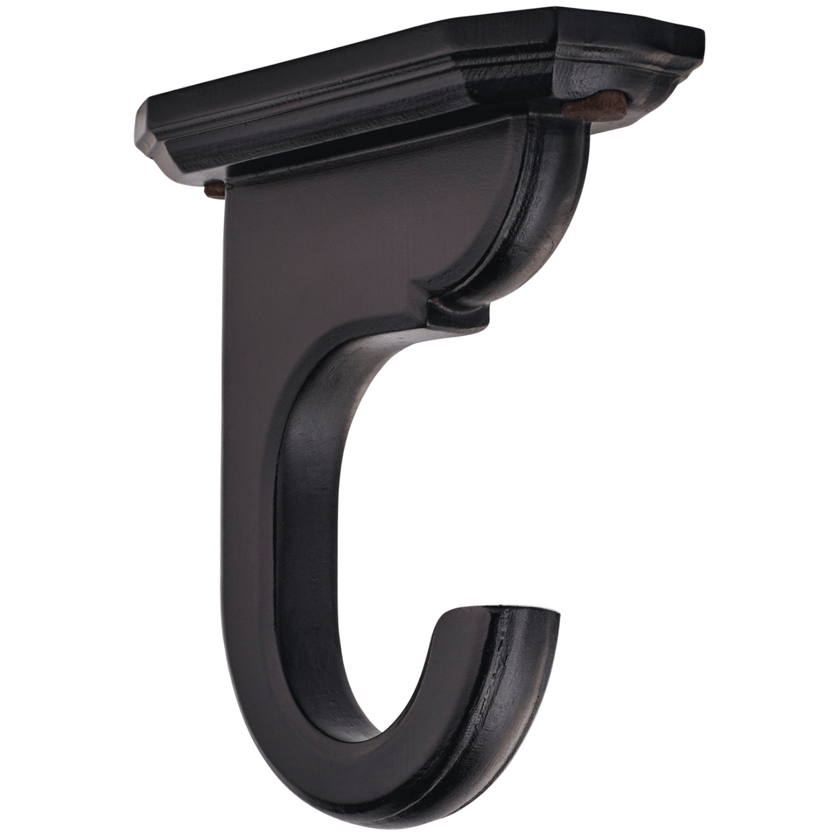 Kirsch 46850825 2" Wood Ceiling Bracket Dark Chocolate