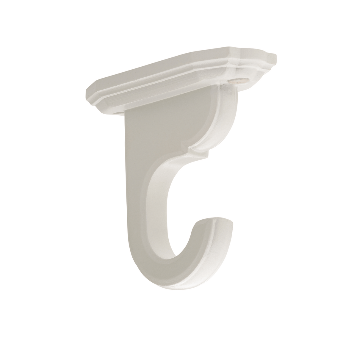 Kirsch 46855025 Wood Trends drapery Ceiling Bracket White