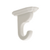 Kirsch 46855025 Wood Trends drapery Ceiling Bracket White