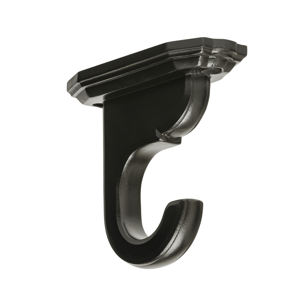 Kirsch 46855059 Wood Trends curtain Ceiling Bracket Black