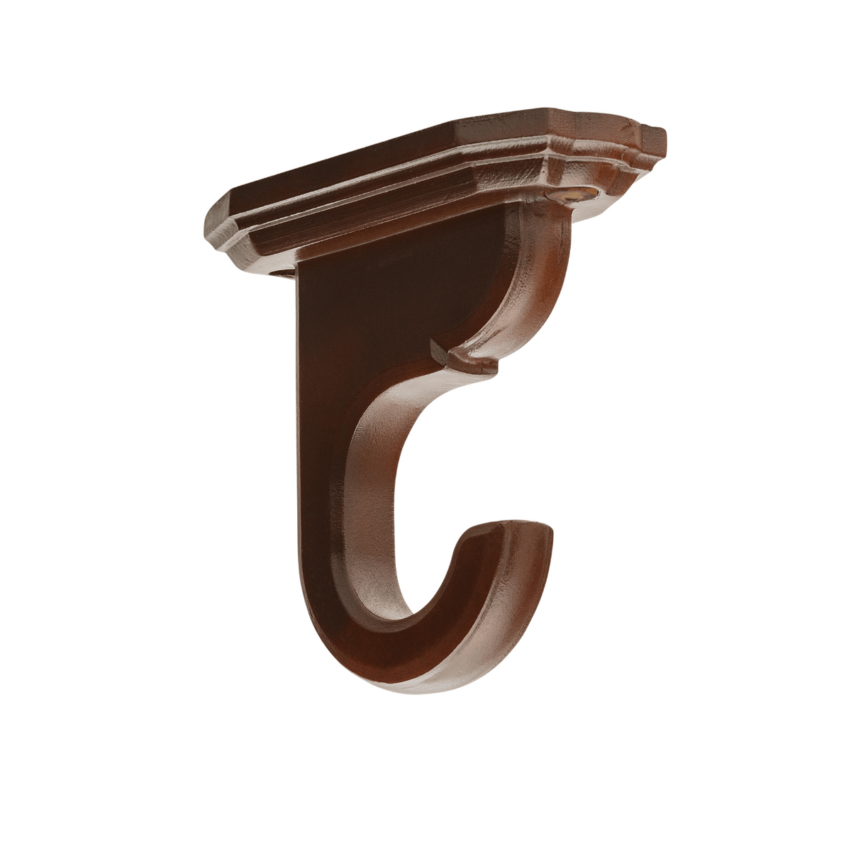 Kirsch 46855083 Wood Trends curtian Ceiling Bracket Mahogany brown
