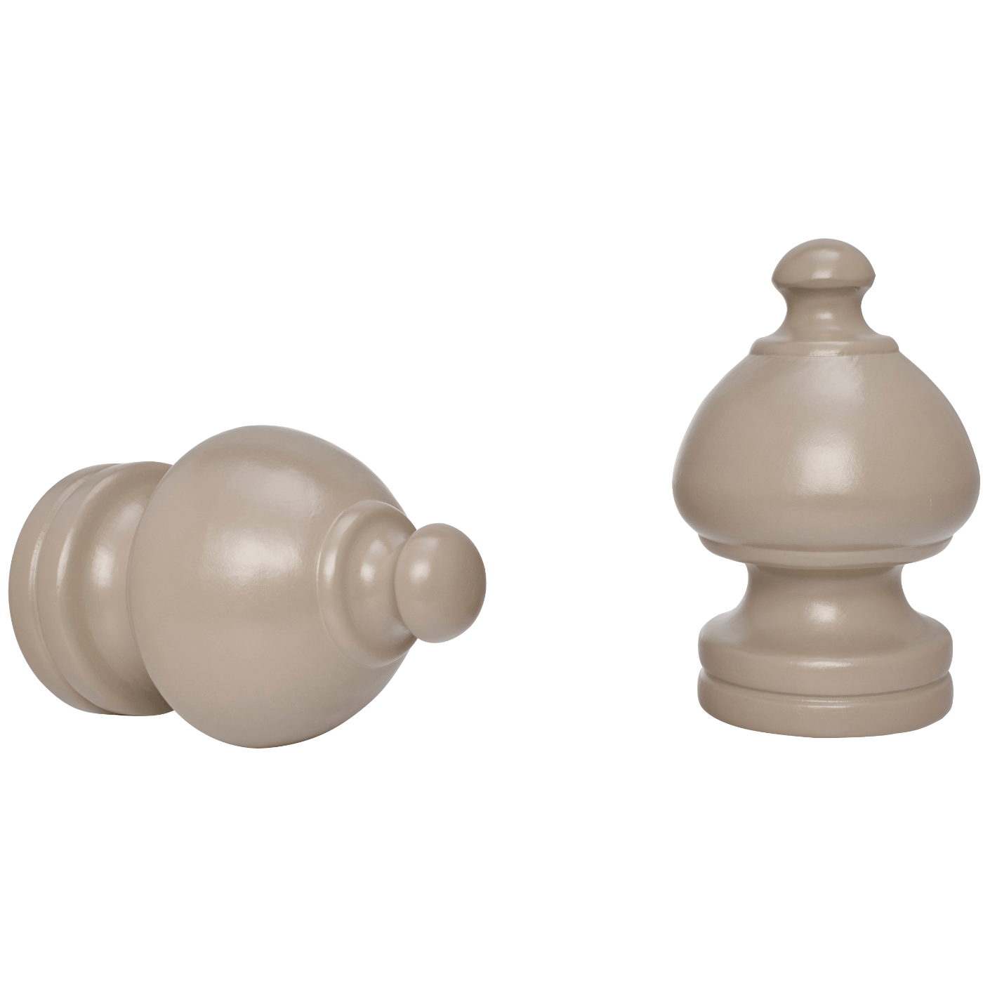 Kirsch 5509EG835 Wood Trends Finial Sherwood Truffle