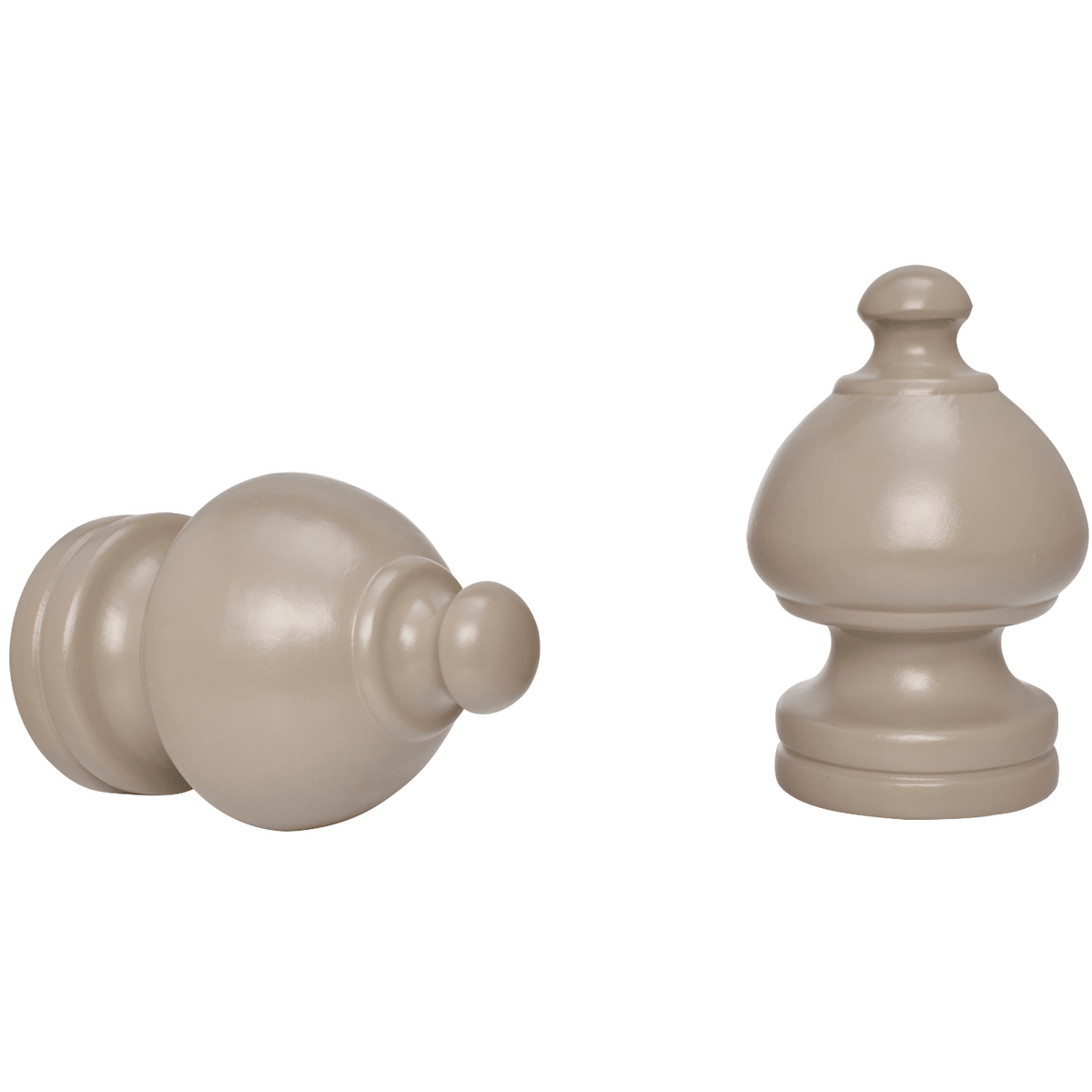Kirsch 5509EG835 Wood Trends Finial Sherwood Truffle
