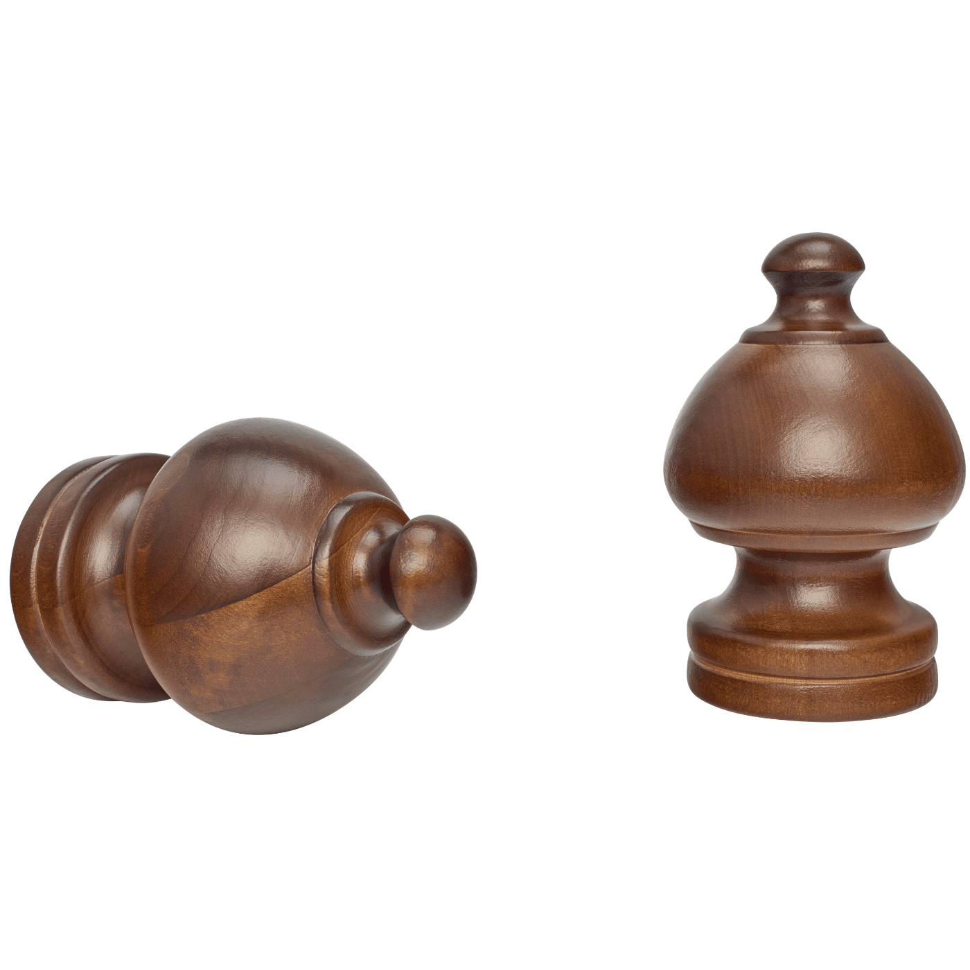 Kirsch 5509EG841 Wood Trends Finial Sherwood Coffee brown