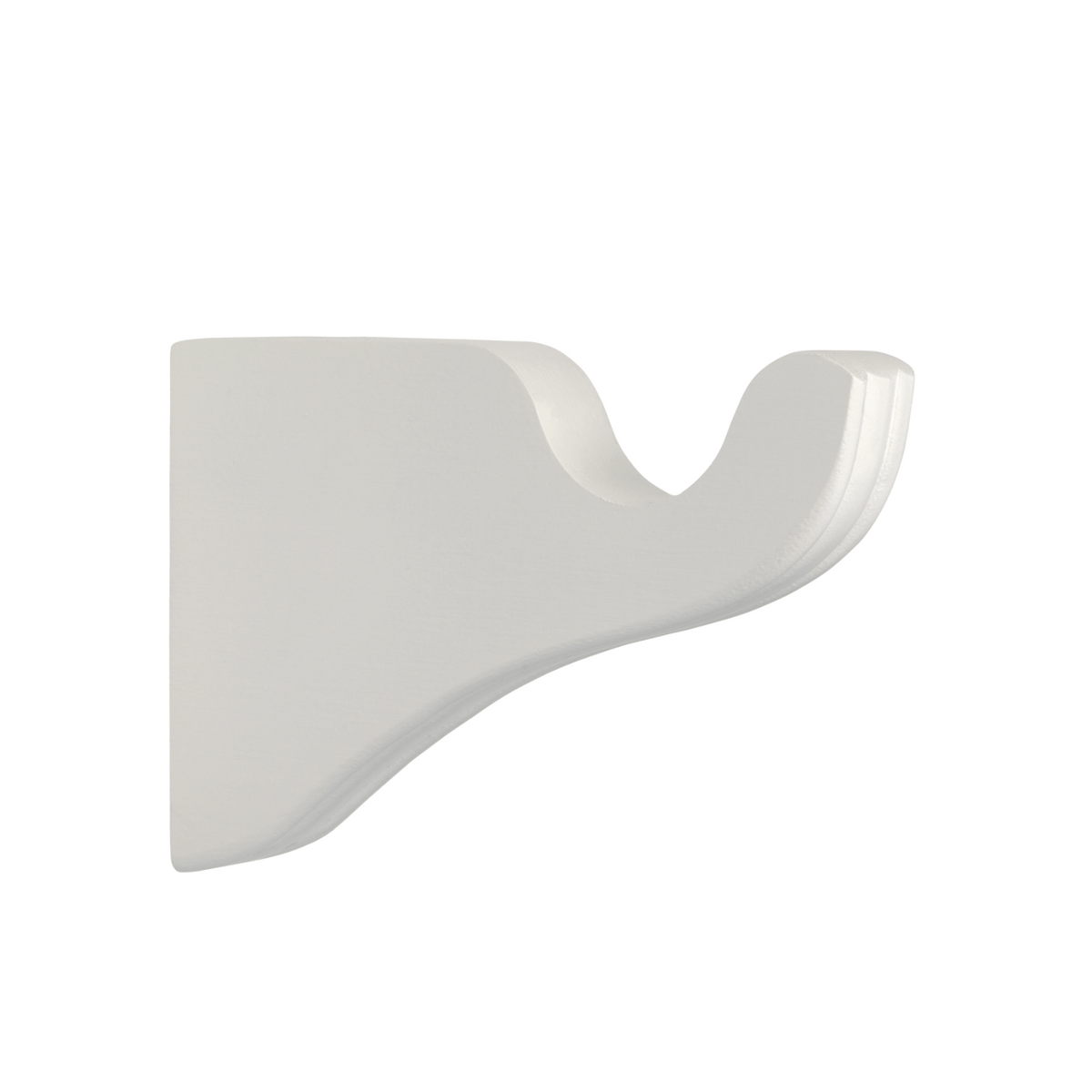 Kirsch 5611eg025 Wood Trends Drapery Wall Bracket White