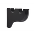 Kirsch 5620EG059 Wood Trends Drapery-Double Bracket Black