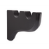 Kirsch 5620EG825 Wood Trends Double Bracket Dark Chocolate