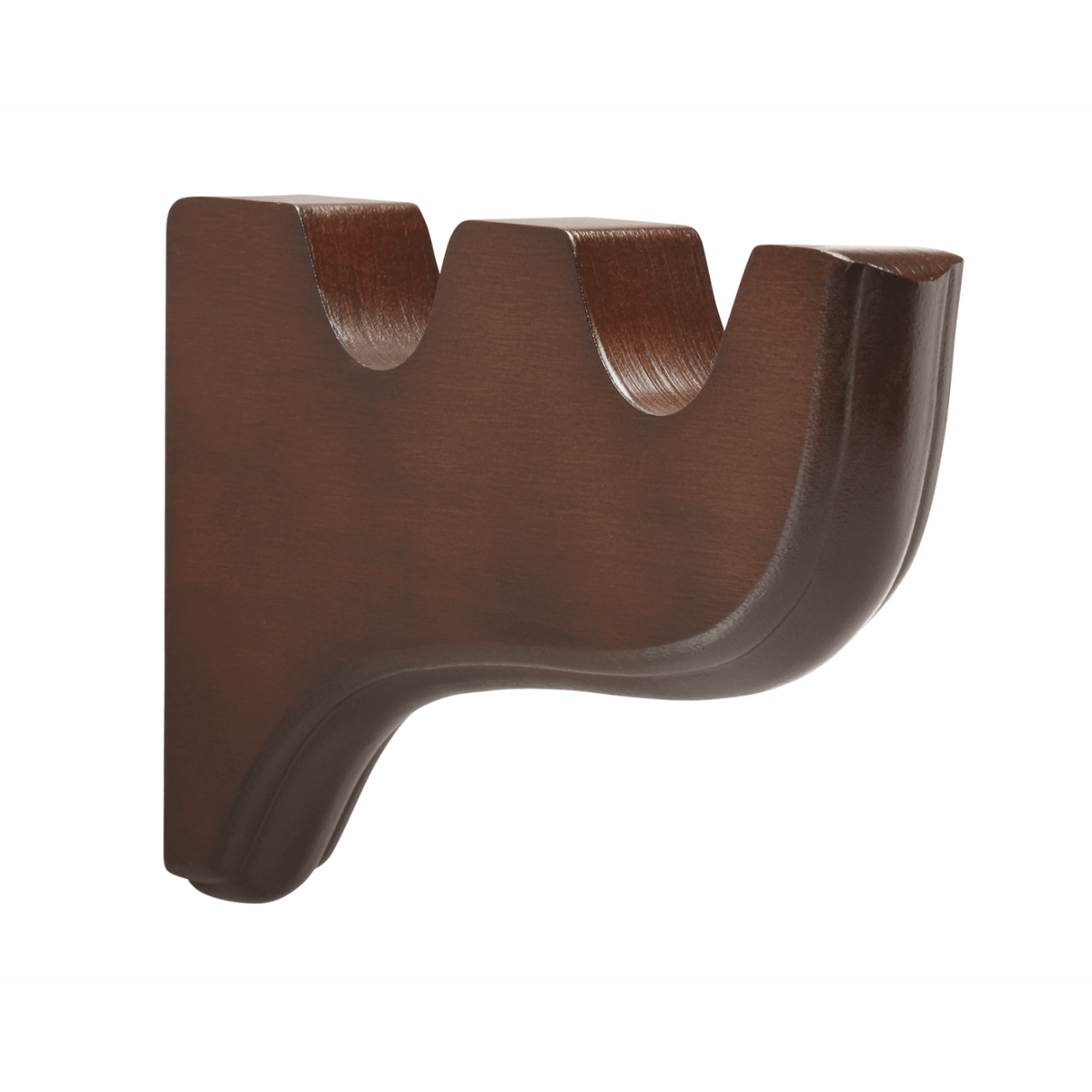 Kirsch 5620EG841 Wood Trends Double Bracket Coffee brown