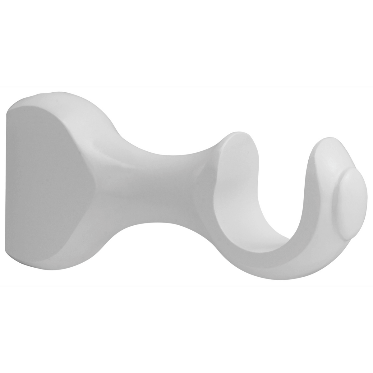 Kirsch 5691G025 Wood Trends Drapery Wall Bracket White