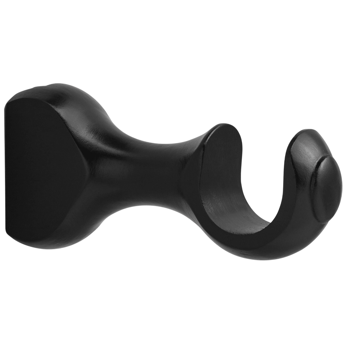 Kirsch 5691G059 Wood Trends Curain Wall Bracket Black