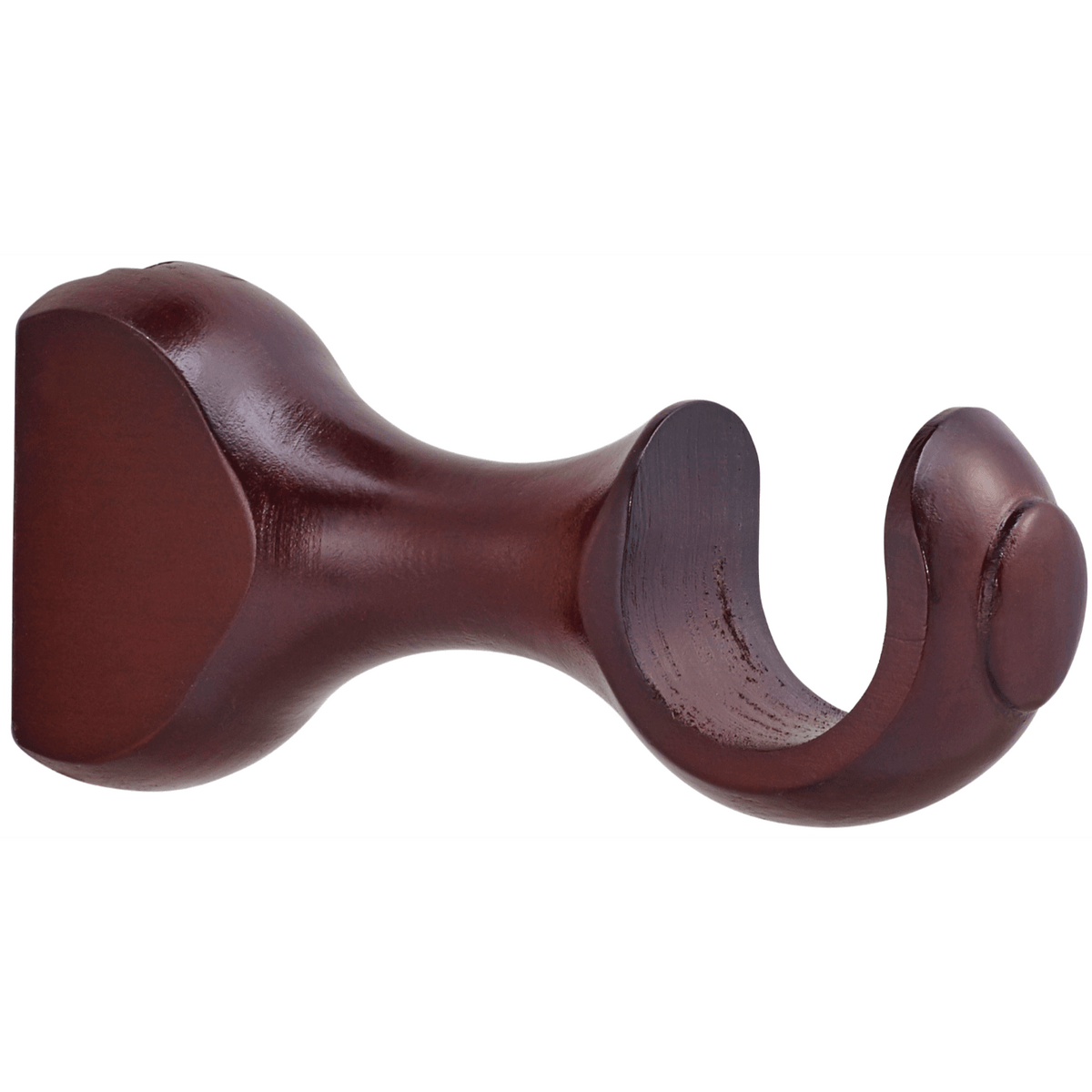 Kirsch 5691G083 Wood Wall Bracket Mahogany Brown