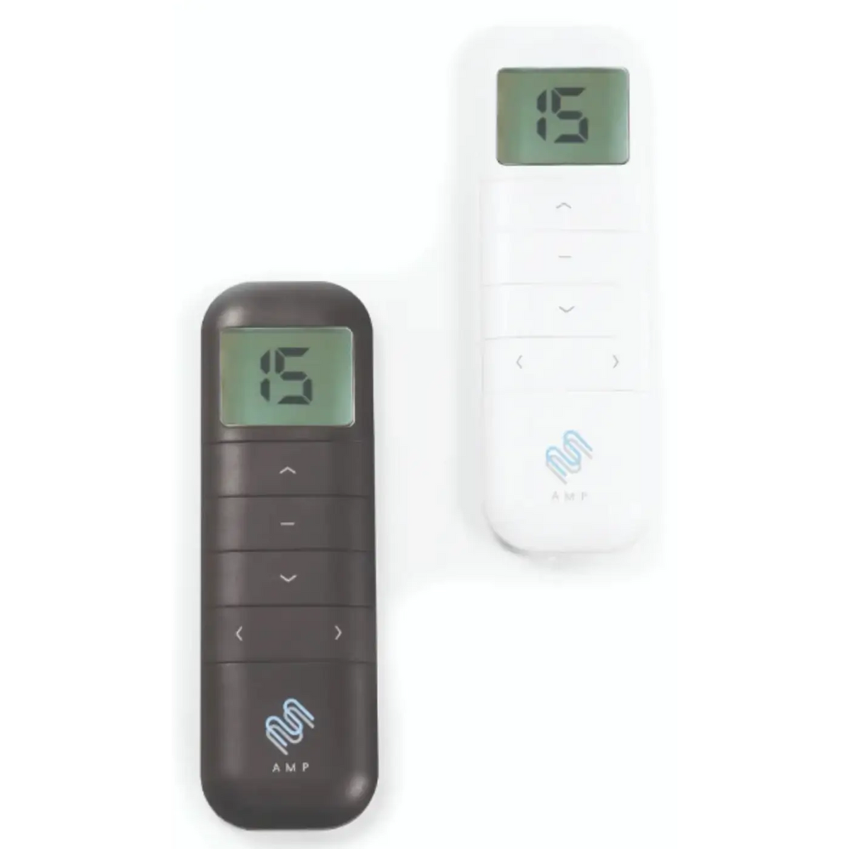 Kirsch AMP 15 Channel 2-Way RF Remote Control | White & Black