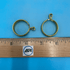 Kirsch Brass-Plated Eyelet Cafe Rings 1420B.63