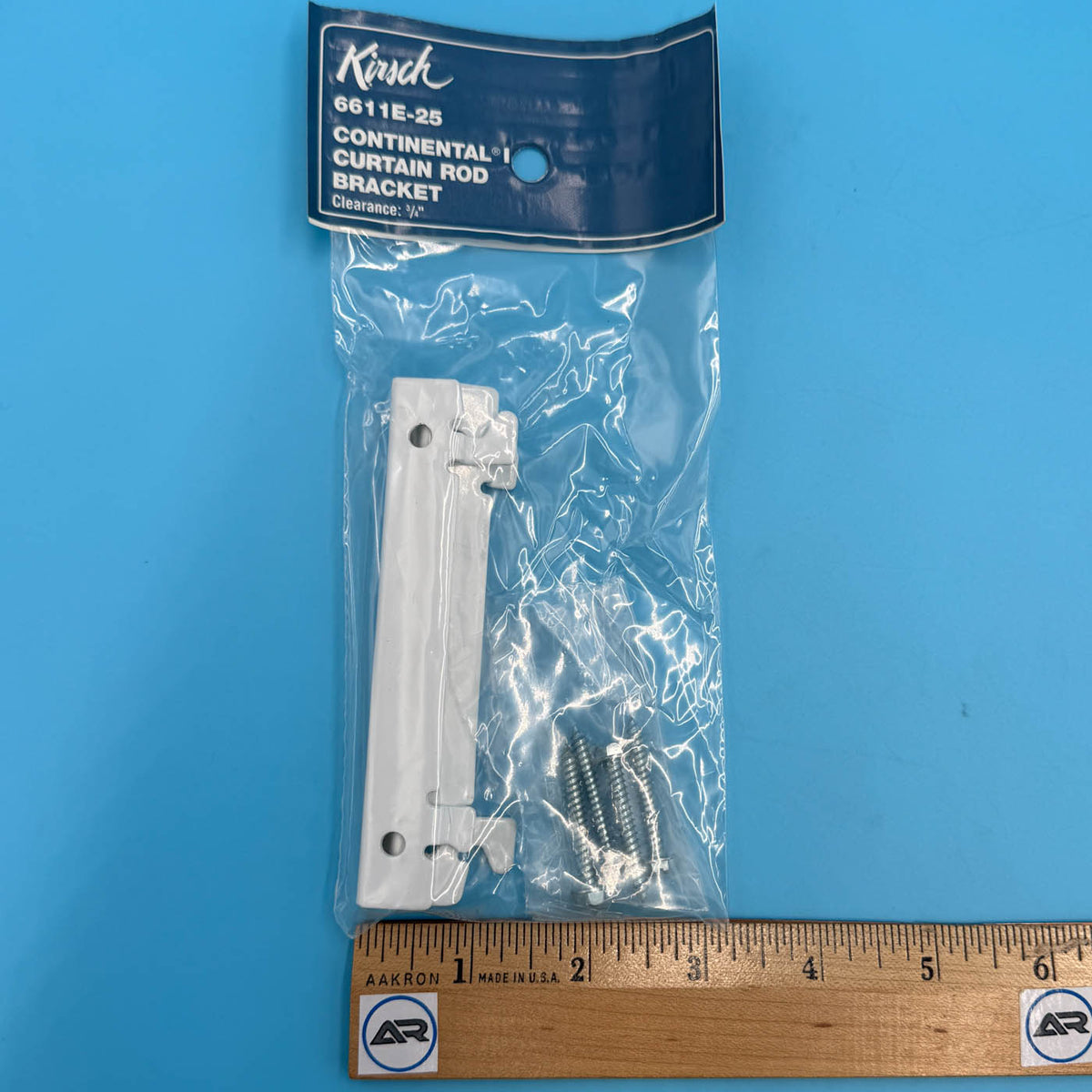 Kirsch 6611E-25 Continental I Curtain Rod Bracket.