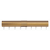 Kirsch Drapery Hardware Designer Metals 1-3/8" Traverse Rod With Keystone Splice