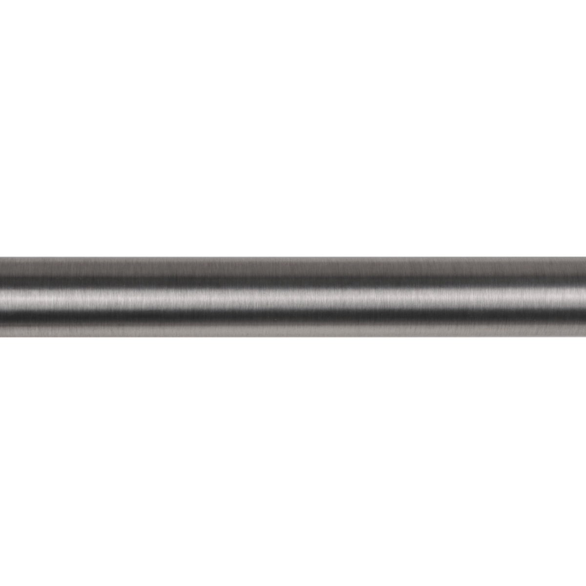 Kirsch Designer Metal Drapery Rod Pole - Silver