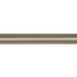 Kirsch Designer Metal Drapery Rod Pole - Elegant Brass