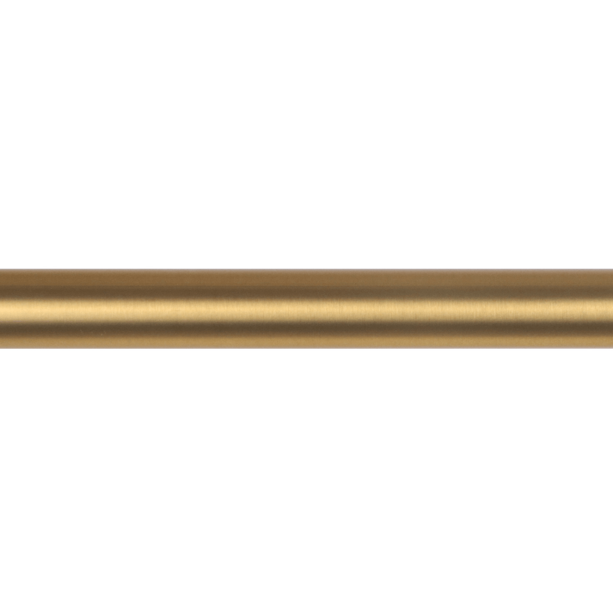 Kirsch Designer Metal Drapery Rod Pole - Gilded Bronze