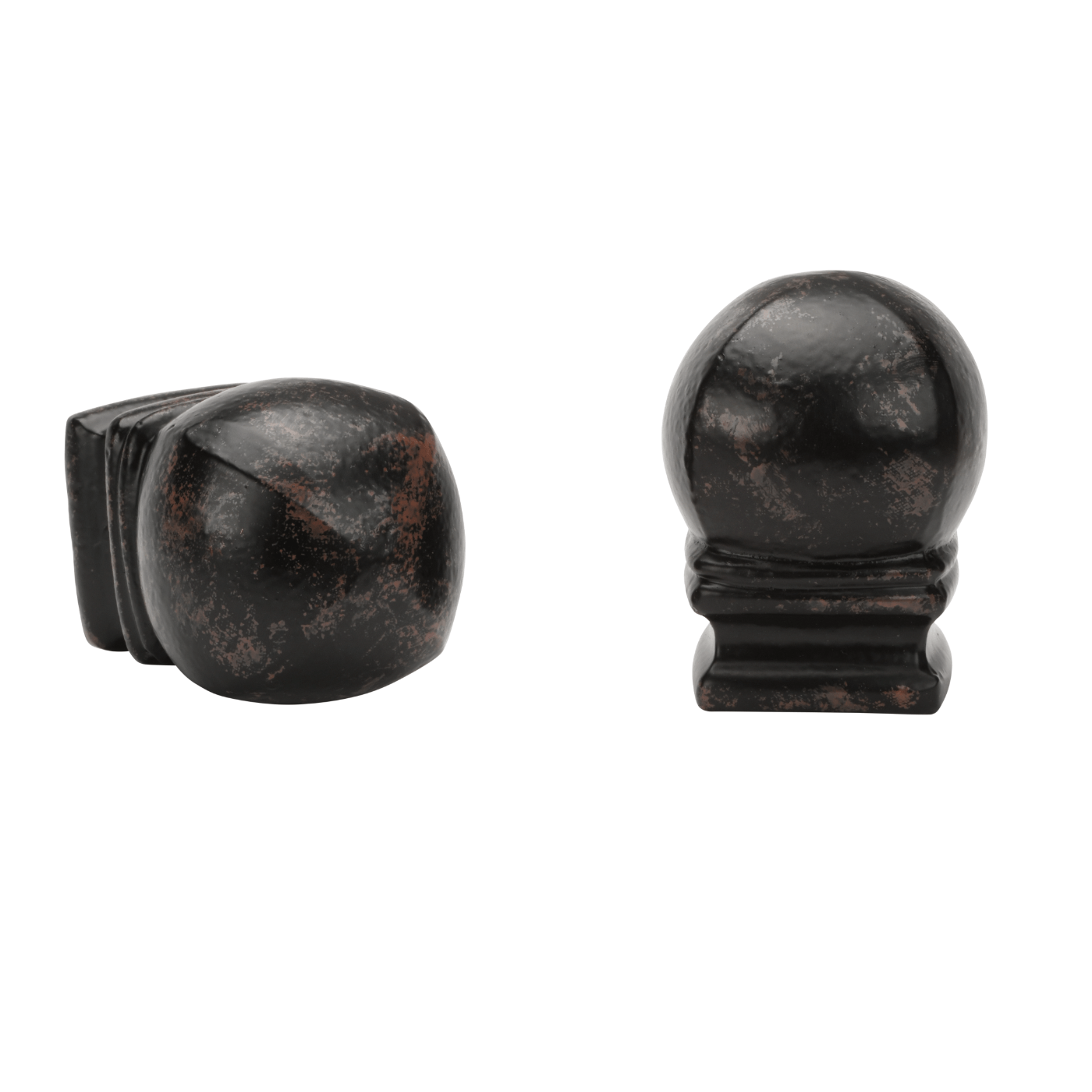 Kirsch 1" Petite Modern Ball Finial With Plug