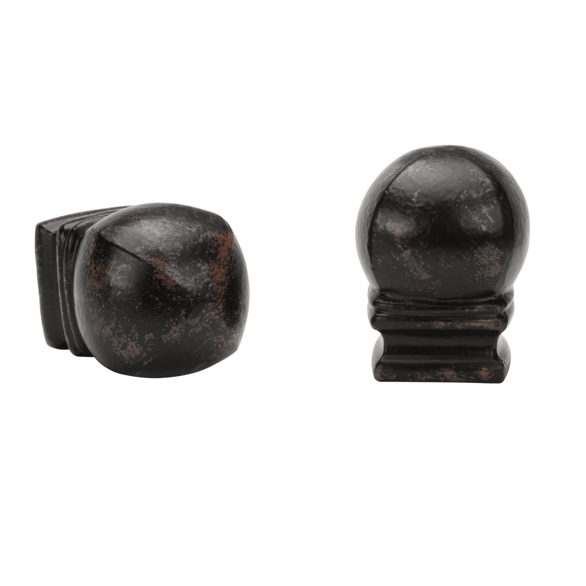Kirsch 1" Petite Modern Ball Finial With Plug
