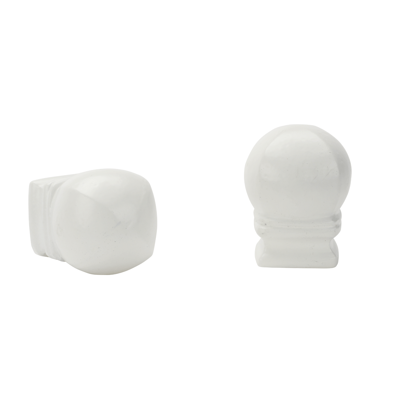 Kirsch 1" Petite Modern Ball Finial With Plug