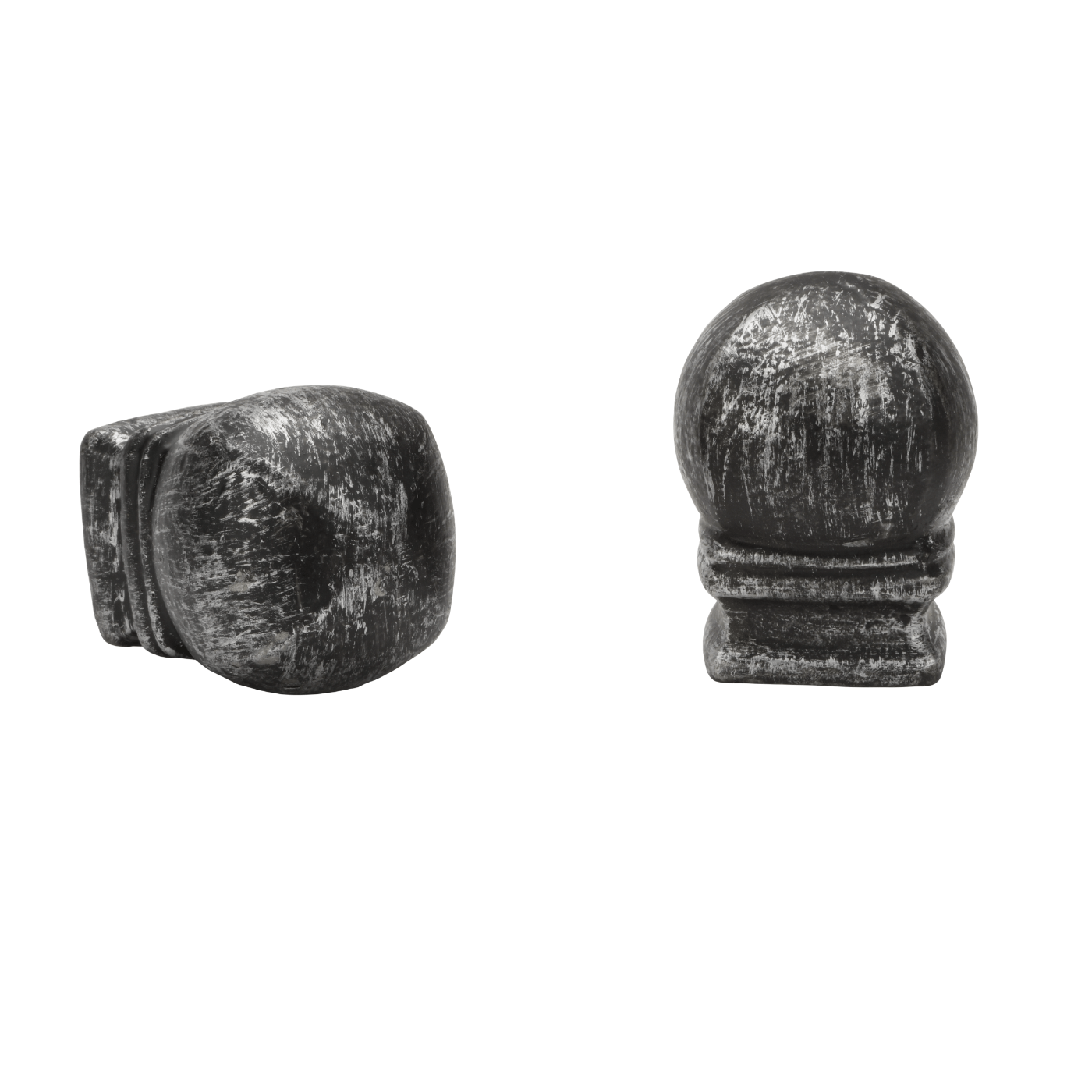 Kirsch 1" Petite Modern Ball Finial With Plug