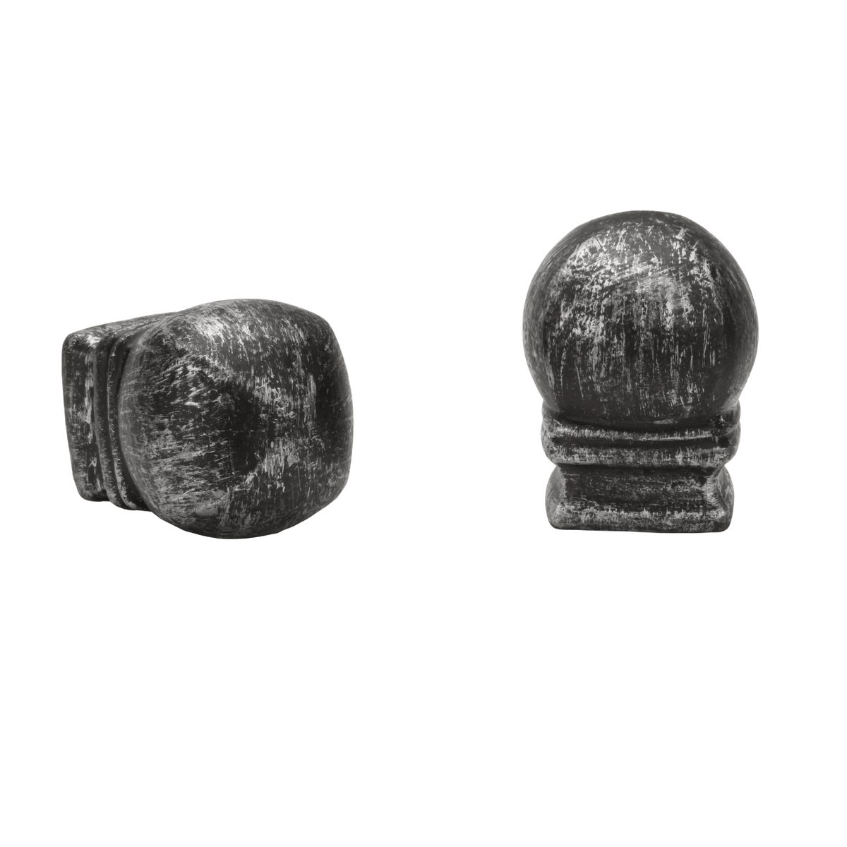 Kirsch 1" Petite Modern Ball Finial With Plug