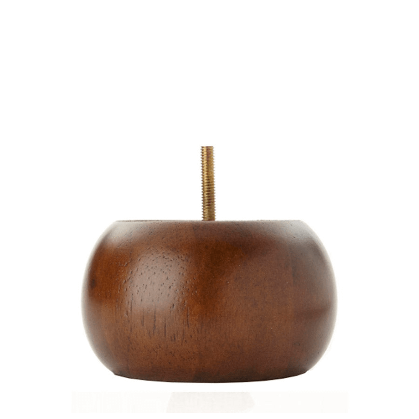 Bun Walnut Wood Leg 3" x 5"-3.625"