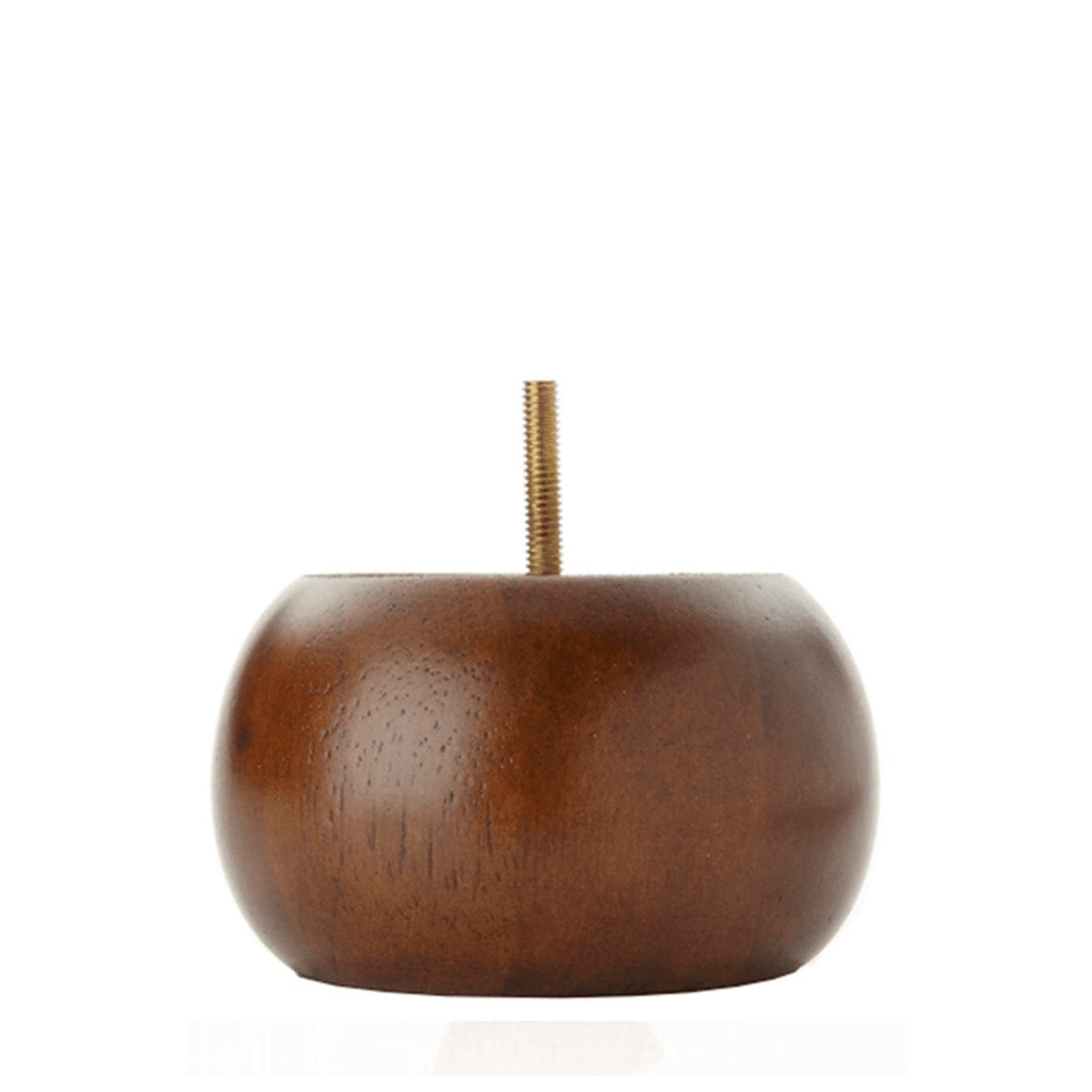 Bun Walnut Wood Leg 3" x 5"-3.625"