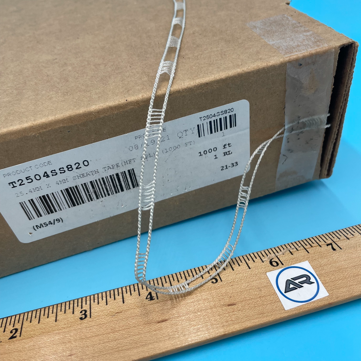 1/4" Lift Cord Safety Shroud Sheath Tape Grey