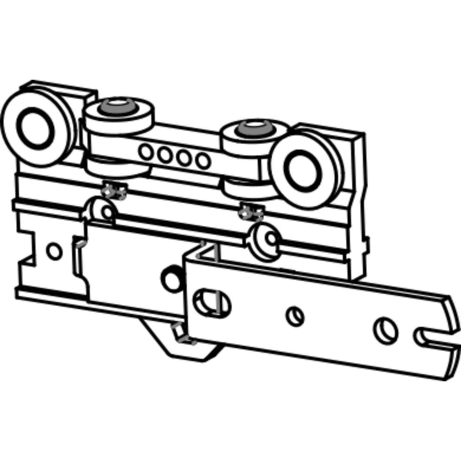 Forest drapery hardware Master l under multifunctional