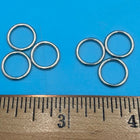 3/8" Nickel Metal Roman Shade Rings (1000/bag)
